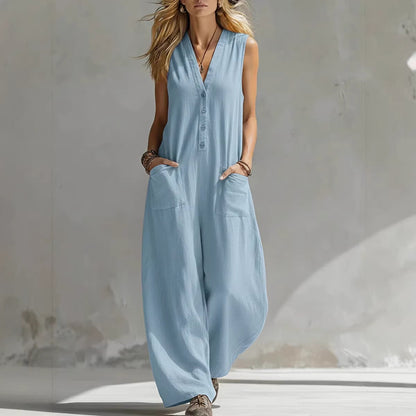 Nora Wide-Leg Jumpsuit
