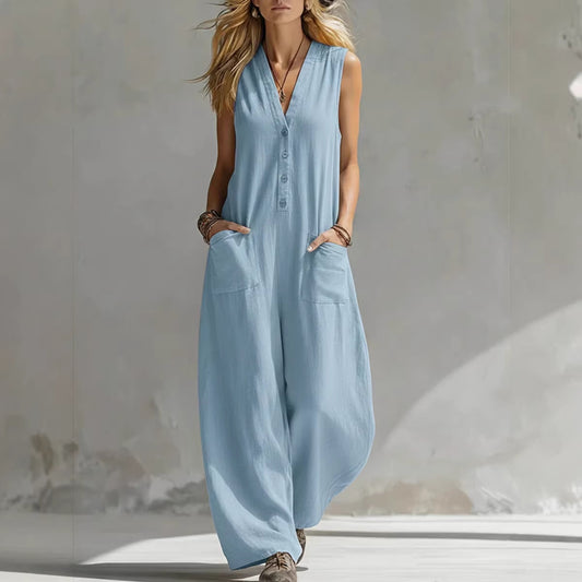 Nora Wide-Leg Jumpsuit