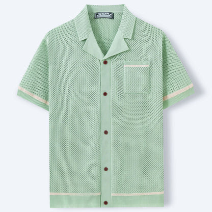Amalfi Cuban Collar Polo