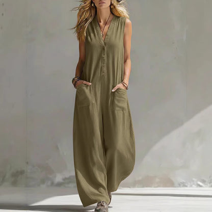 Nora Wide-Leg Jumpsuit