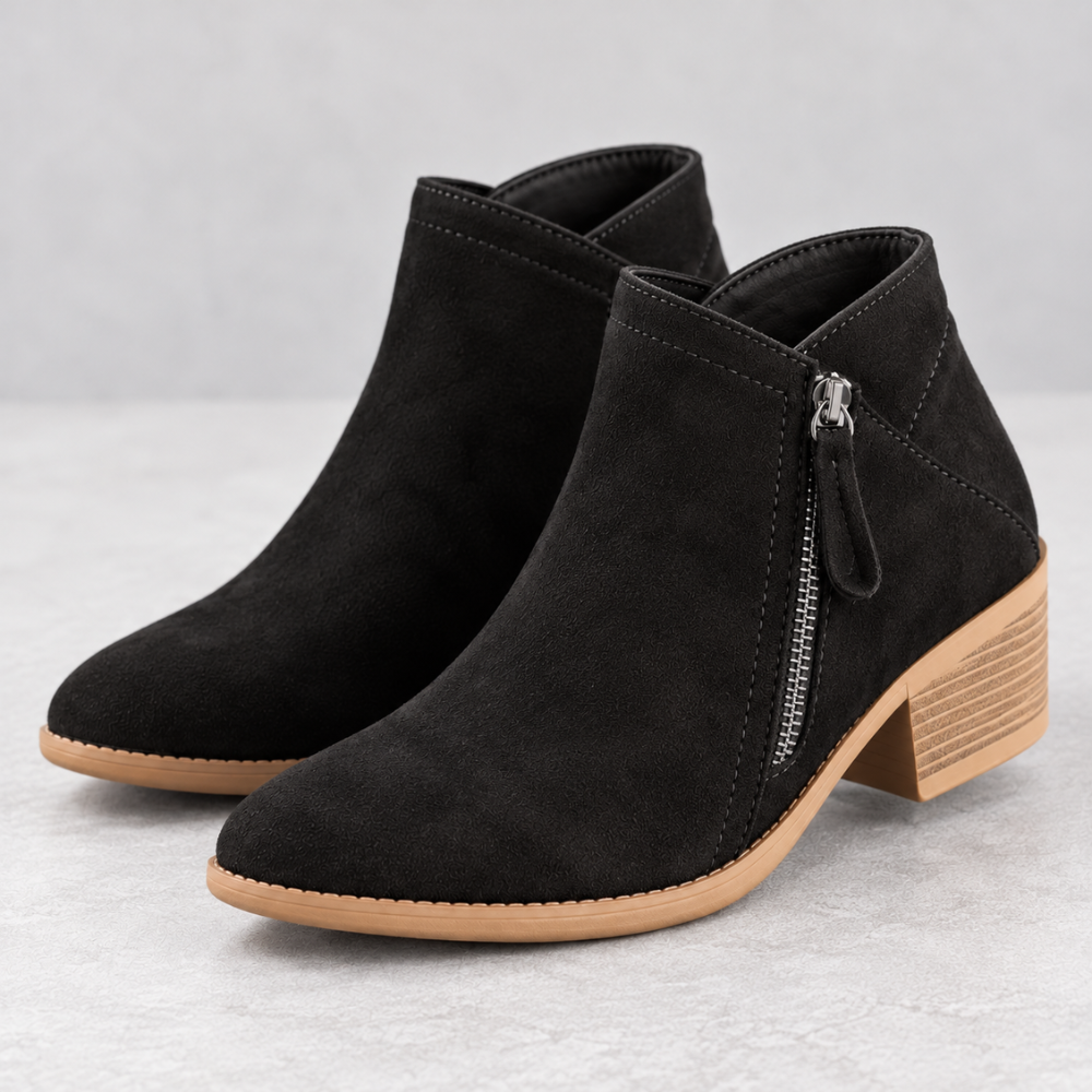 Karen Zip Ankle Boot