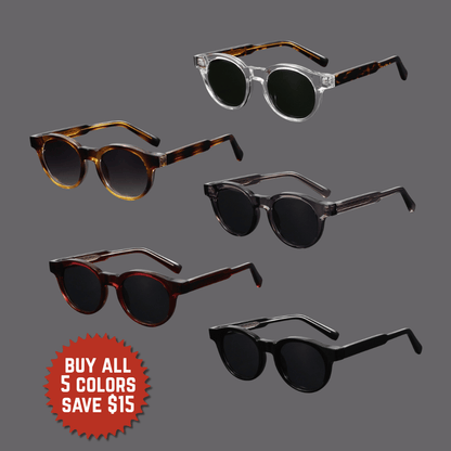 Copenhagen Round Frame Sunglasses