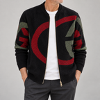 Mori Arc Zip-Strickjacke