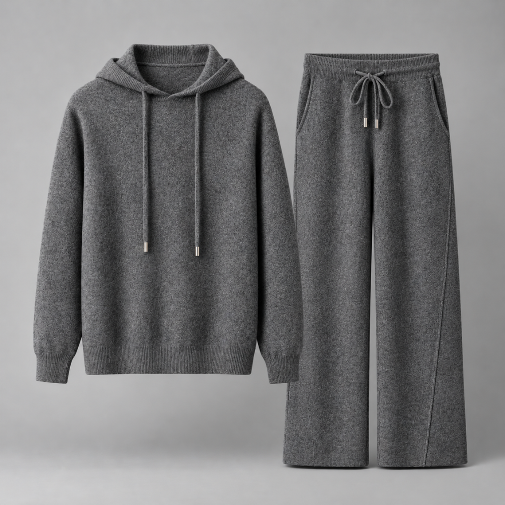 Fumio Hooded Knit Set