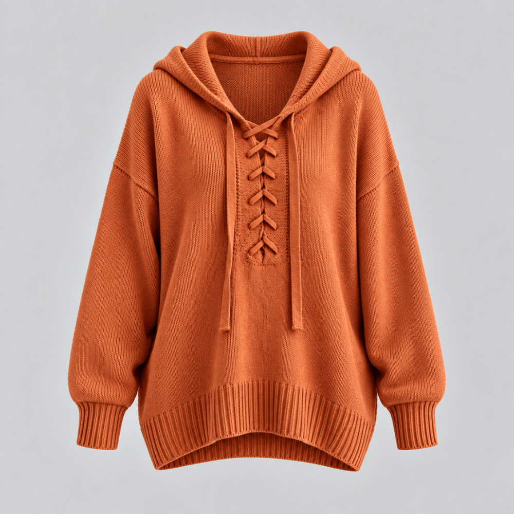 Niki Laced Knit Pullover