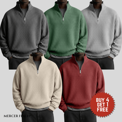 Drift Waffle Pullover