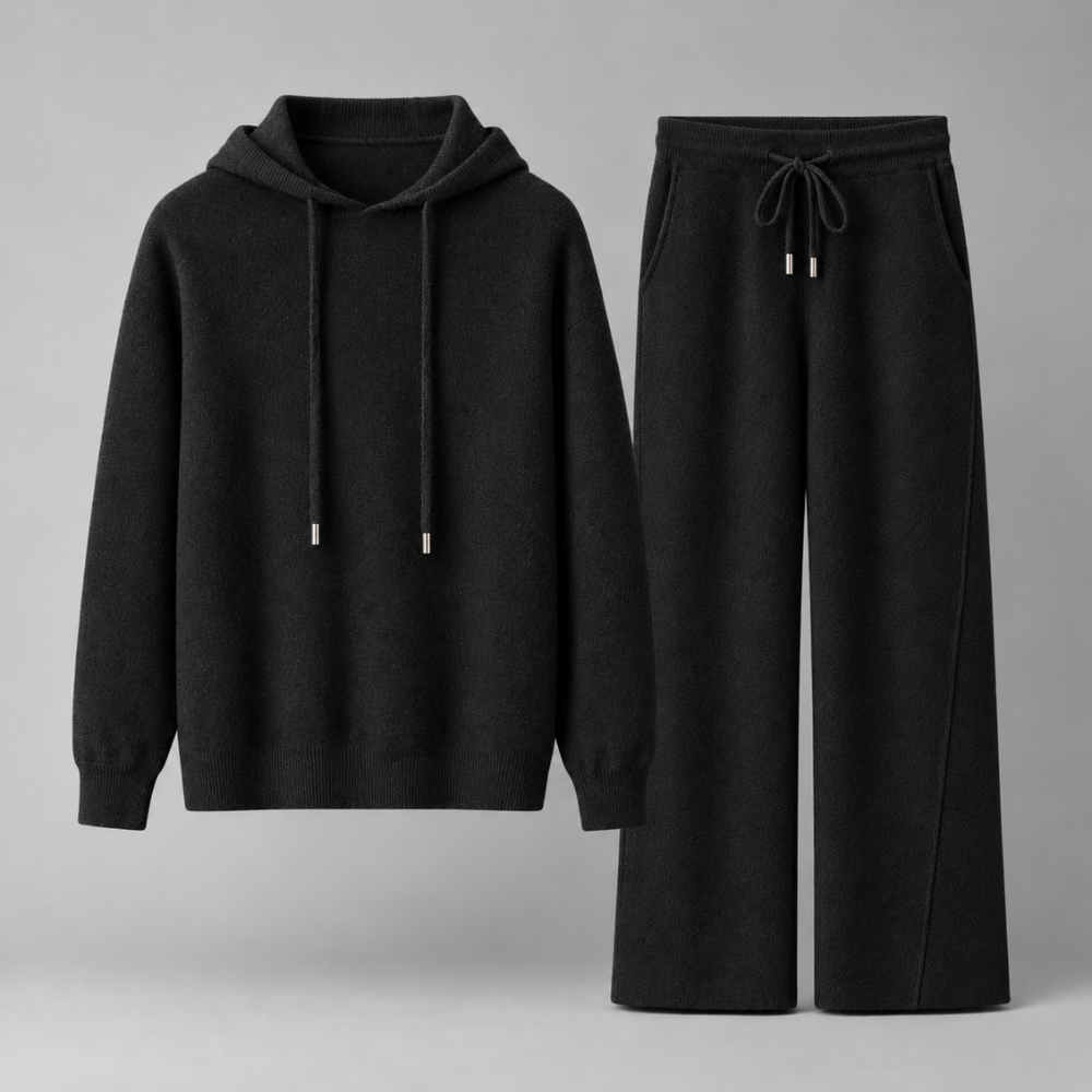 Fumio Hooded Knit Set