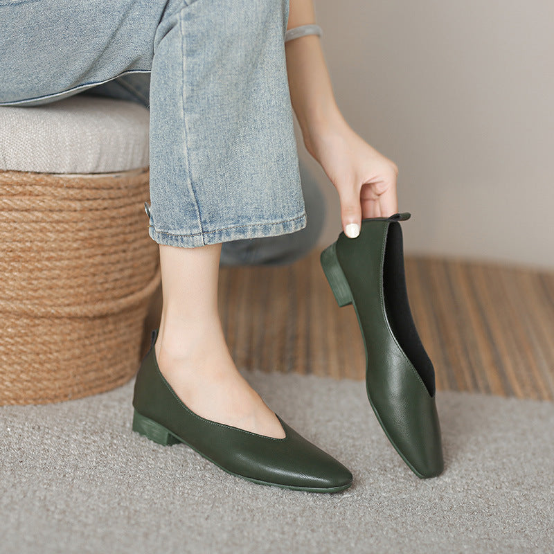 Clara Heel Flat