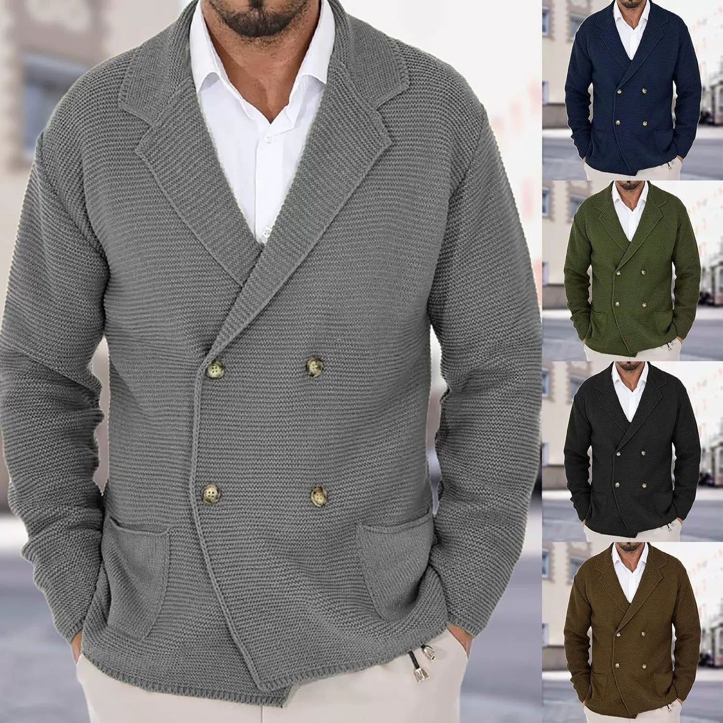 Marc Delon Knitted Blazer