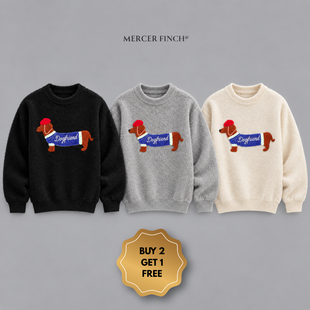 Reiji Dachshund Knit Sweater