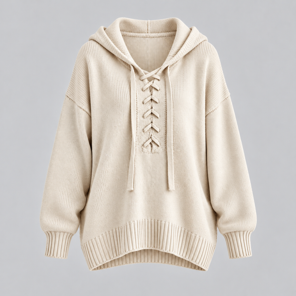 Niki Laced Knit Pullover