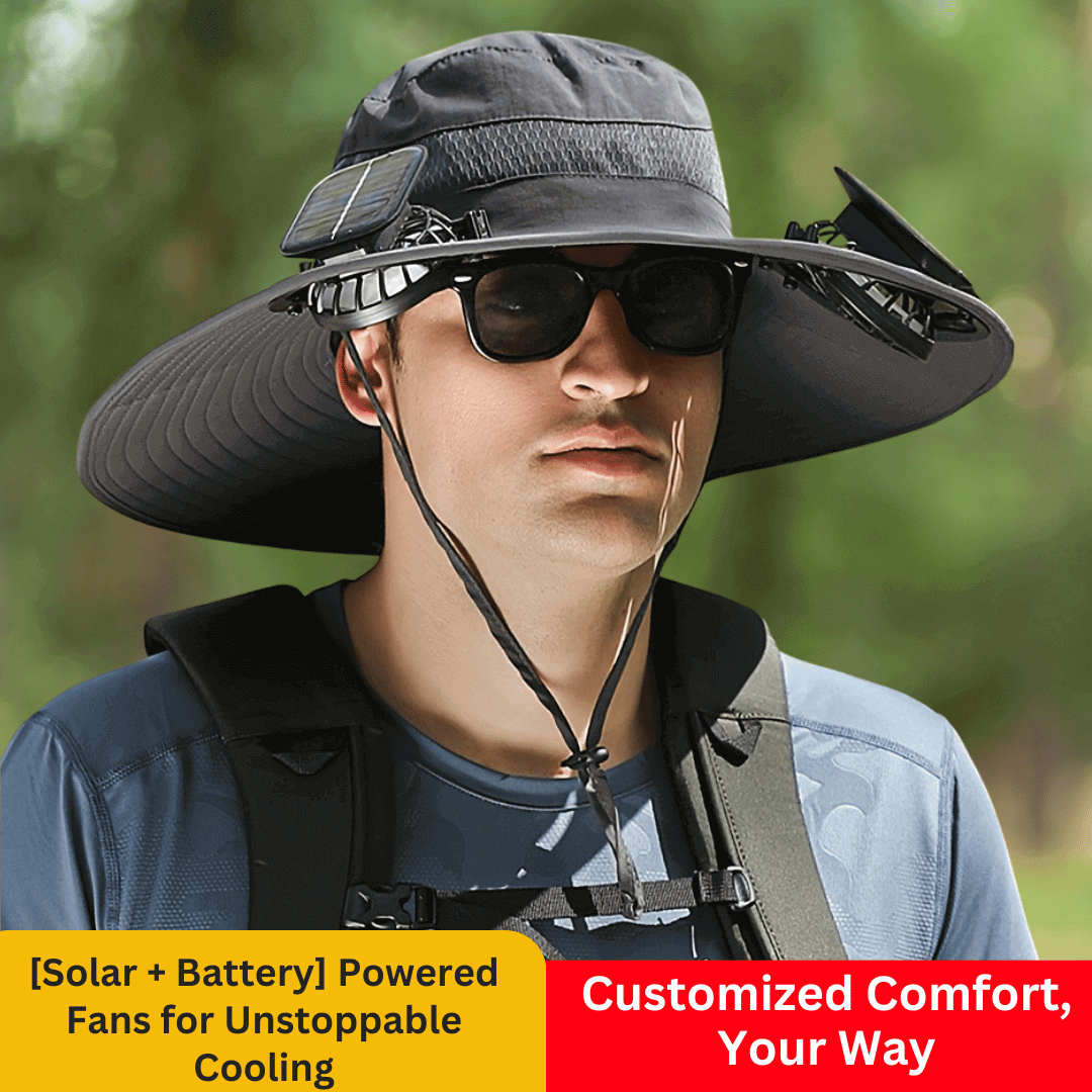 SunBuster Breeze Hat - Versla de hitte, verover het buitenleven!