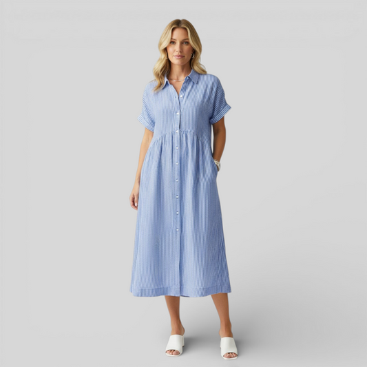 Sunline Button Midi Dress