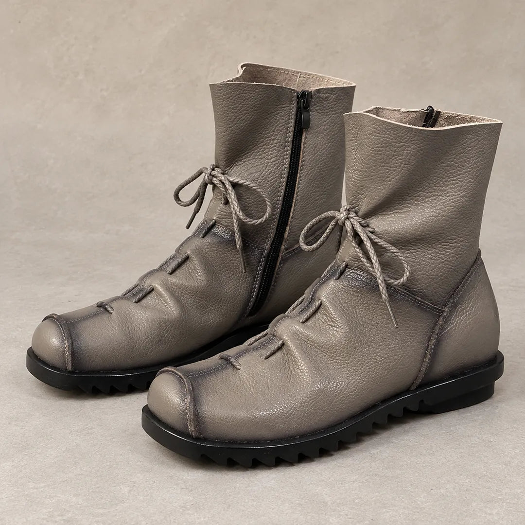 Juniper Lace-Up Boots