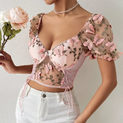 Flutter Charm Corset Top