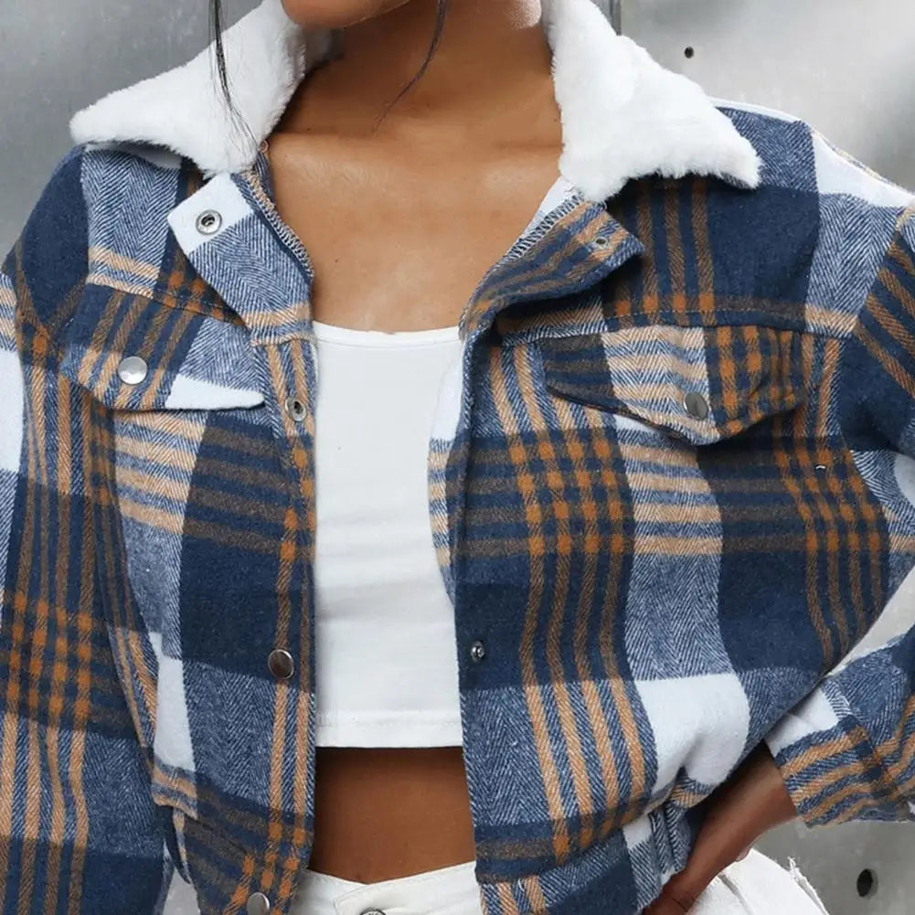 Nina Plaid Jacket