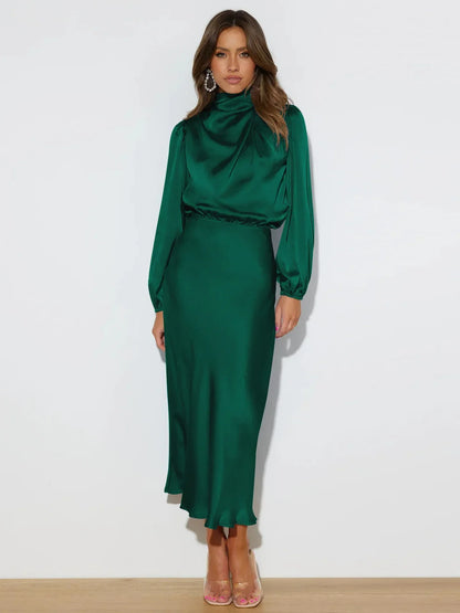 Velina Satin Midi