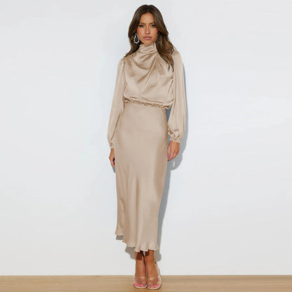 Velina Satin Midi