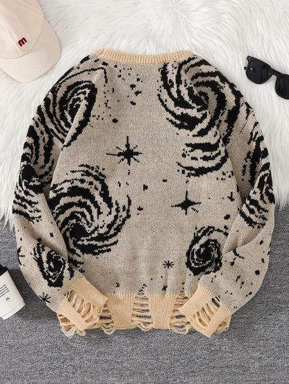 Cosmic Chaos Knit Sweater