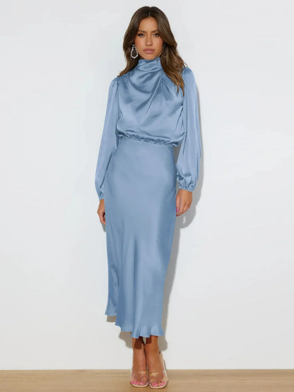 Velina Satin Midi