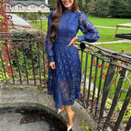 Parisian Summer Lace Dress