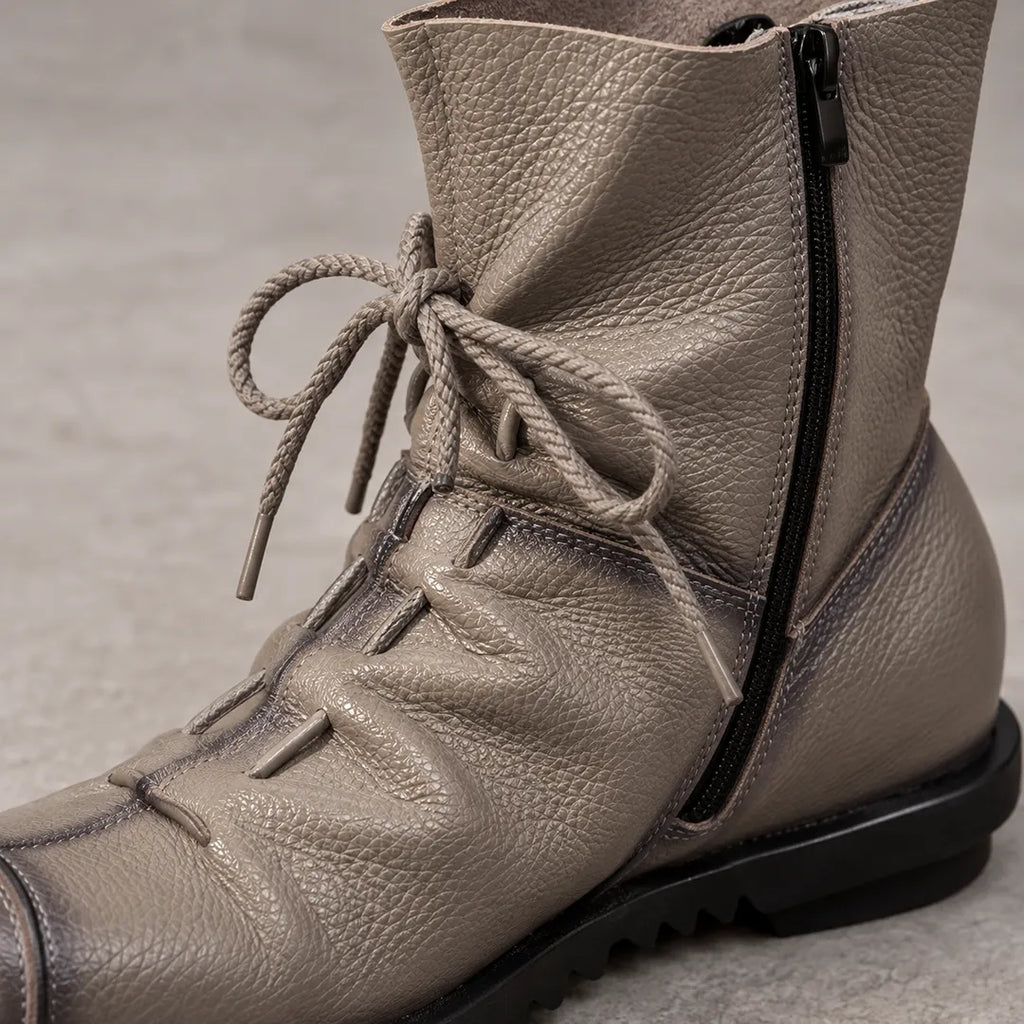 Juniper Lace-Up Boots