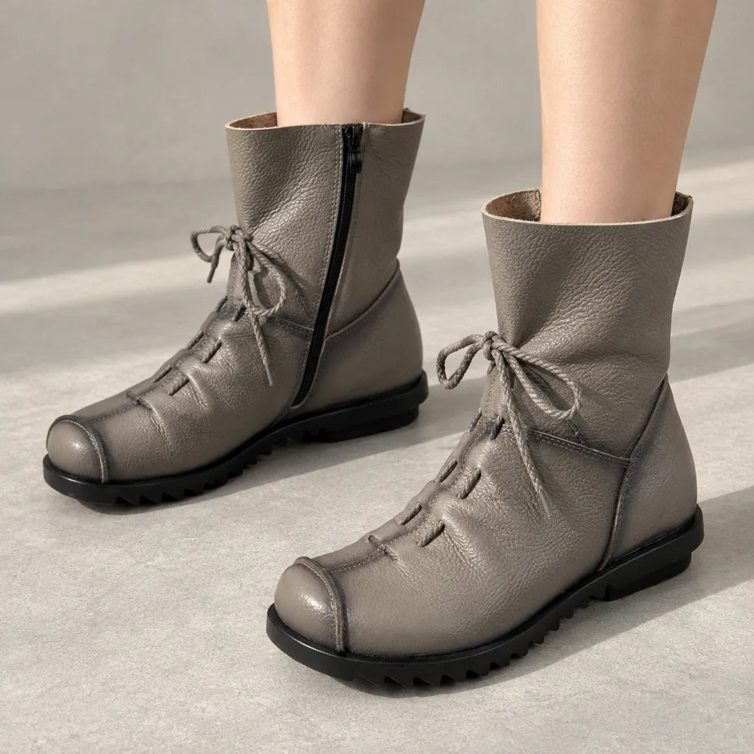 Juniper Lace-Up Boots