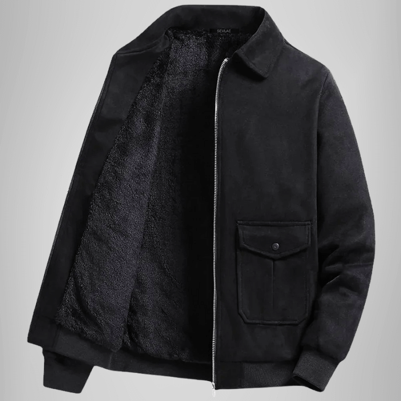 Suede Varden Bomber