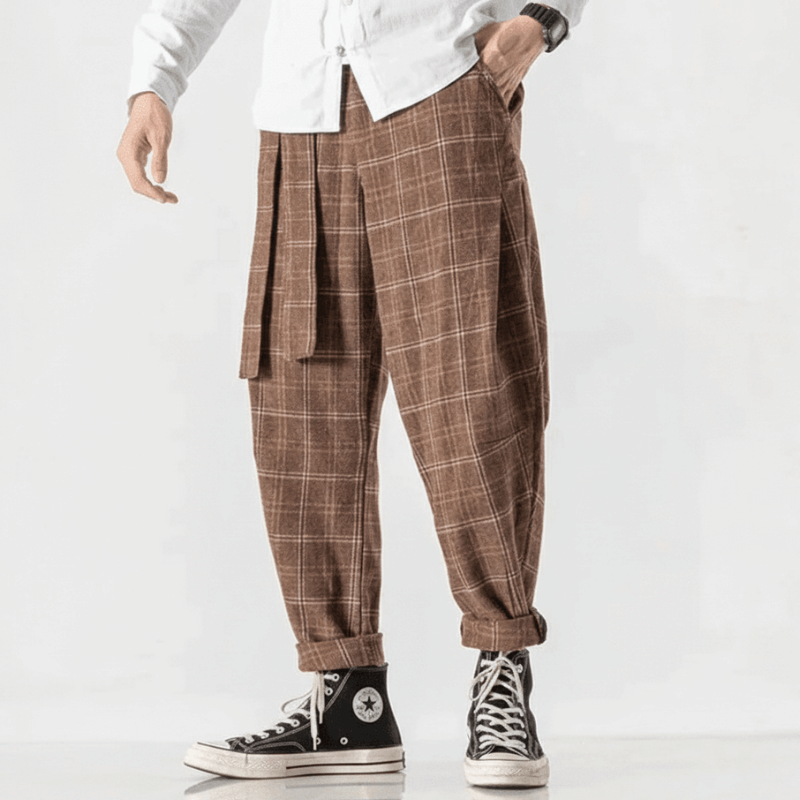Kyoto Plaid Pants