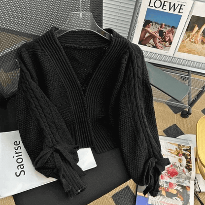 Cropped Charm Cardigan