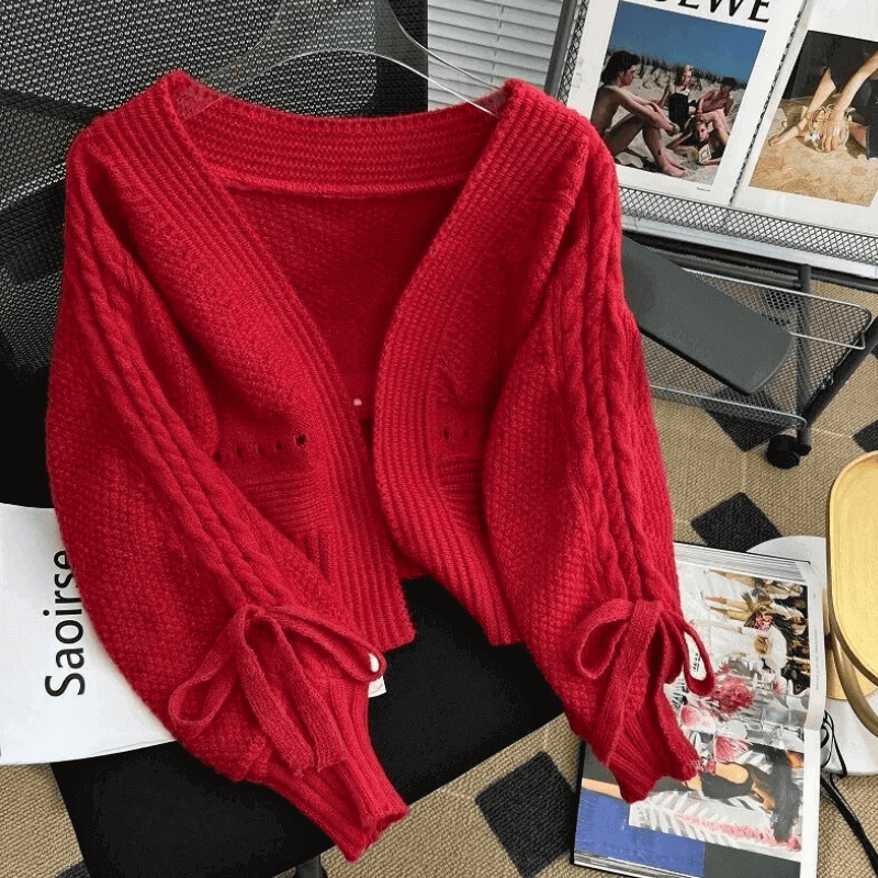 Cropped Charm Cardigan