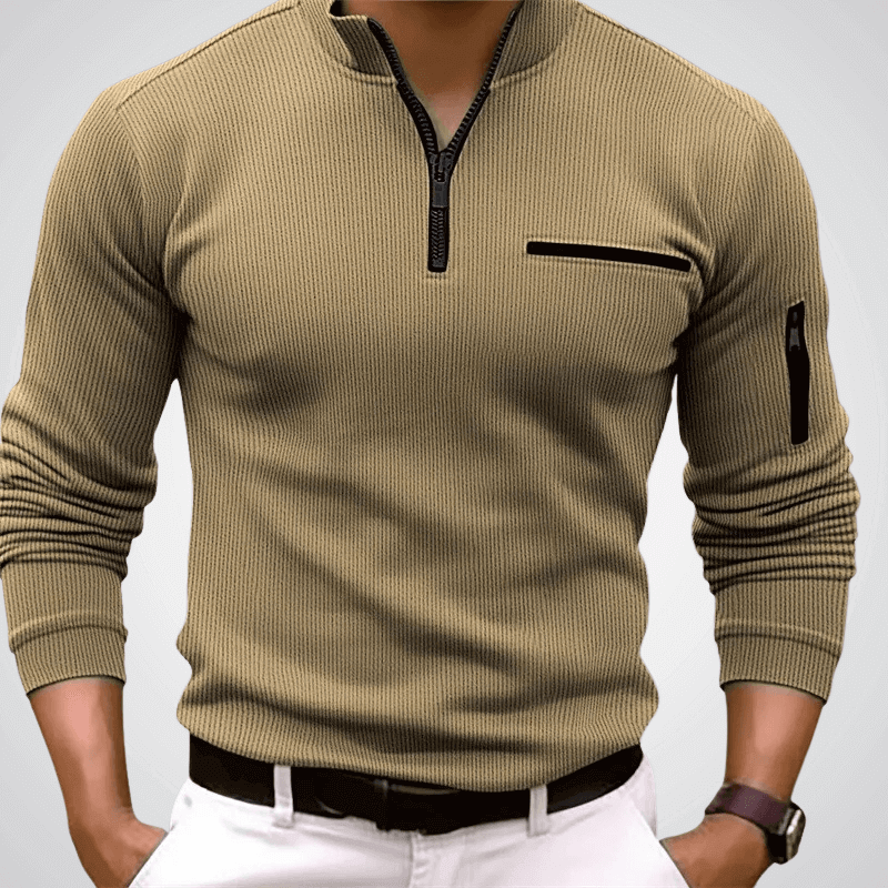 Castellan Ribbed Pullover