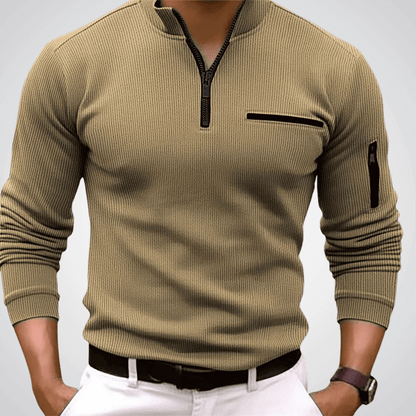 Castellan Ribbed Pullover