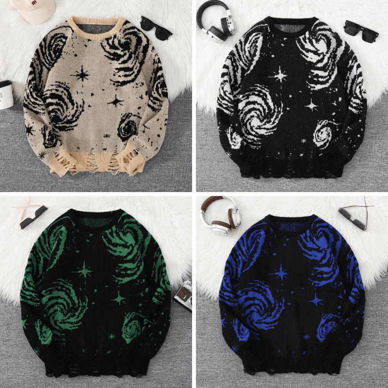 Cosmic Chaos Knit Sweater