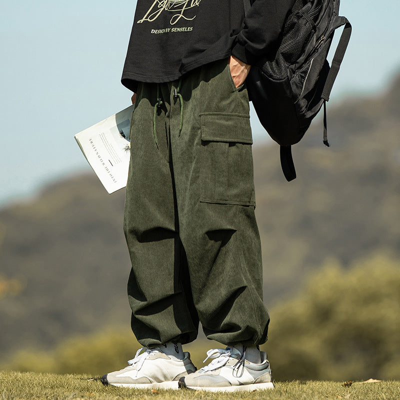 Shin Loose Cargo Pants