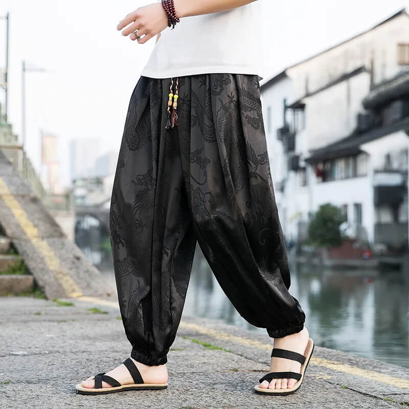 Dragonveil Silk Trousers