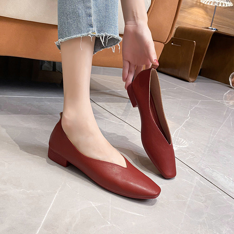Clara Heel Flat