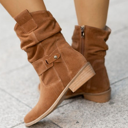 Calf Suede Boot
