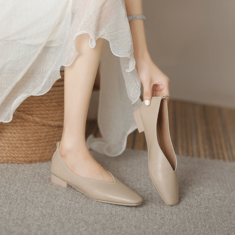 Clara Heel Flat