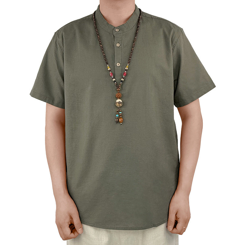 Arlo Collar Tee – Mercer Finch