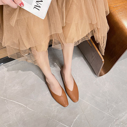 Clara Heel Flat