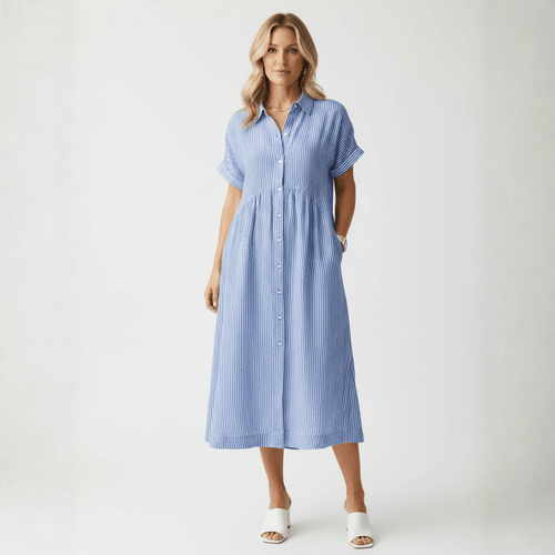 Sunline Button Midi Dress