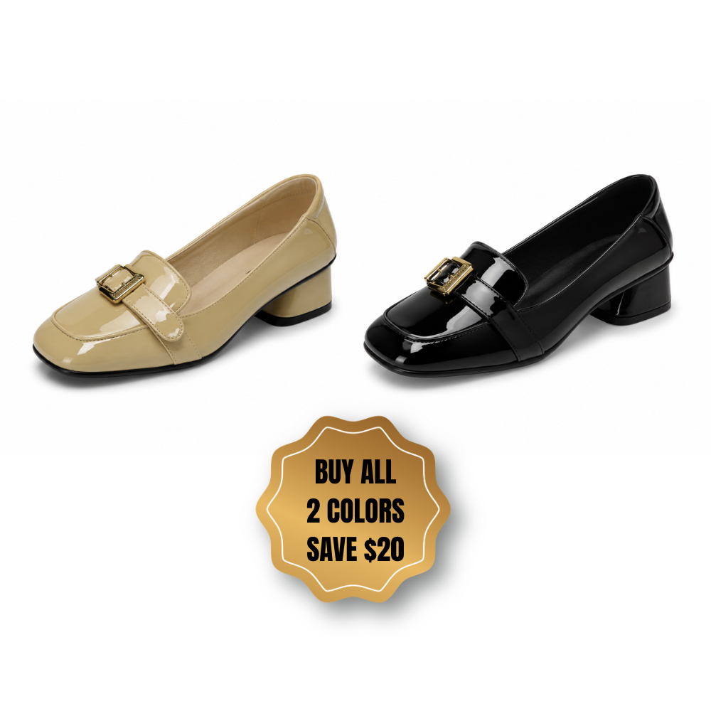 Sienna Patent Heel