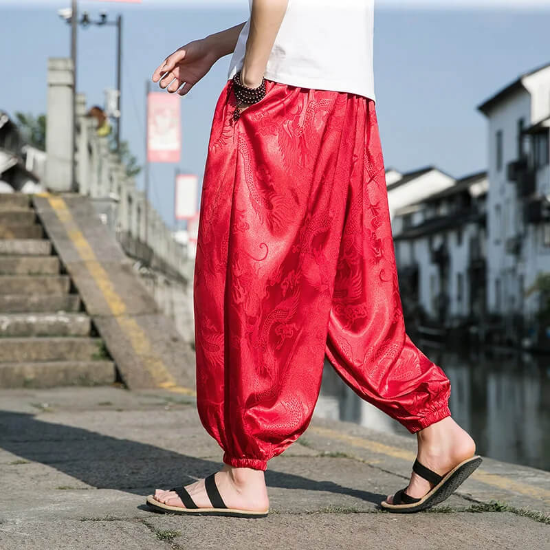 Dragonveil Silk Trousers